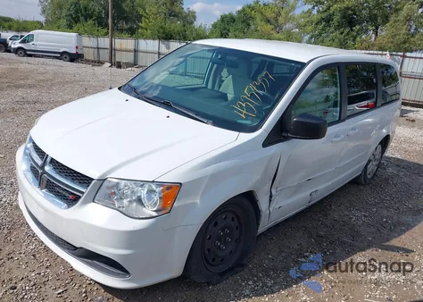 2017 Dodge Grand Caravan Se from USA, damaged, VIN 2C4RDGBG2HR612880